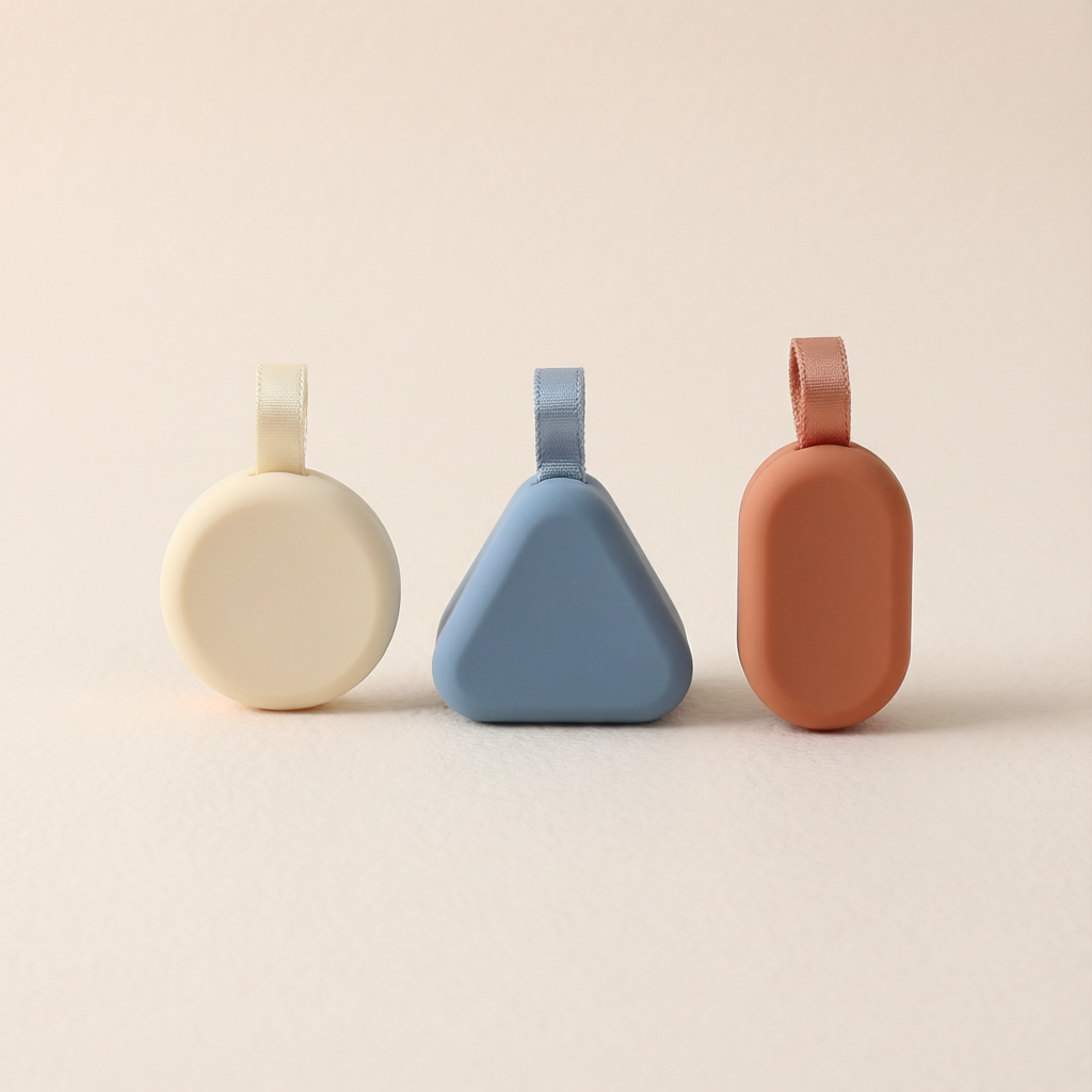 Backpack Charm Silicone Trio Set